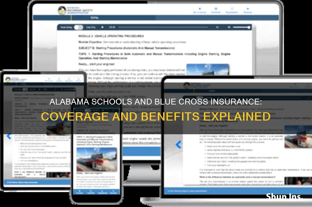 do alabama school systems have blue cross insurance