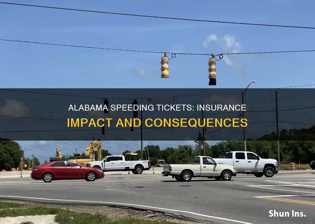 do alabama speeding tickets go to insurance