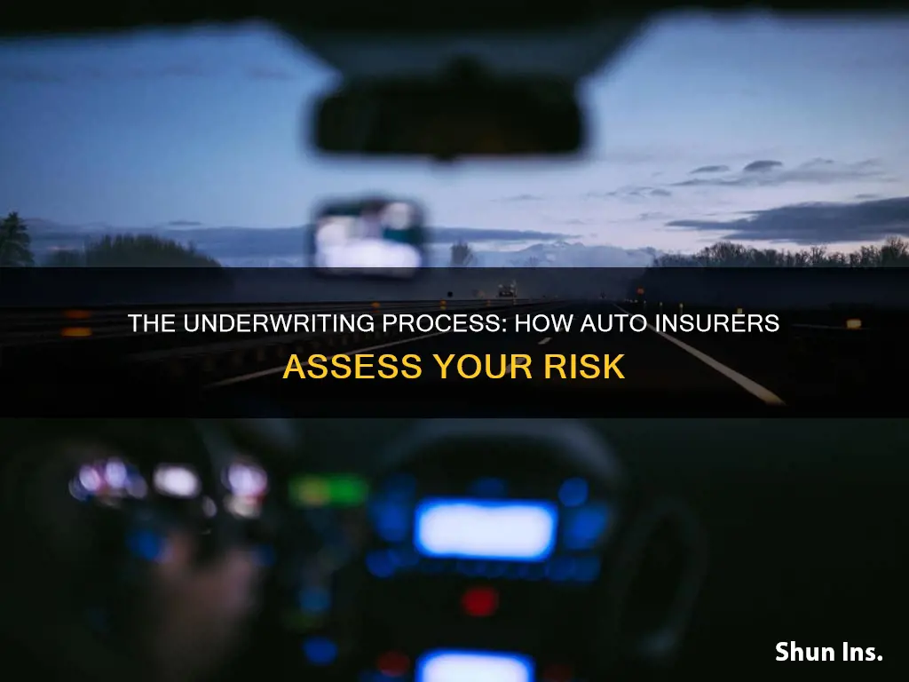 do all auto insurance do underwriting