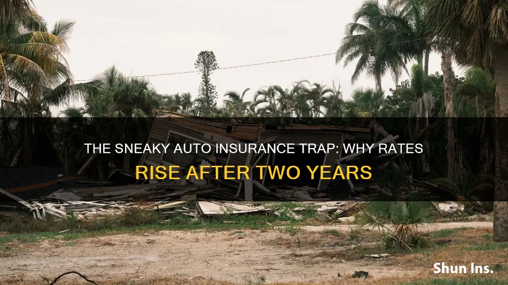 do all auto insurance raise your rates after two years