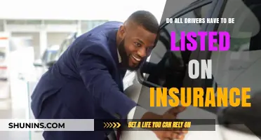 Do All Drivers Need to Be Listed on Your Car Insurance?