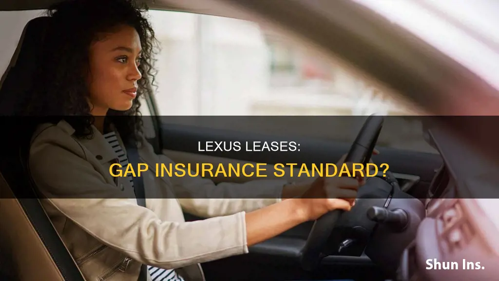 do all lexus leases come with gap insurance