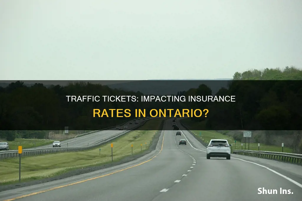 do all tickets affect insurance ontario