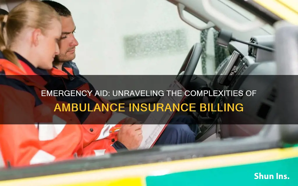 do ambulances have to bill insurance