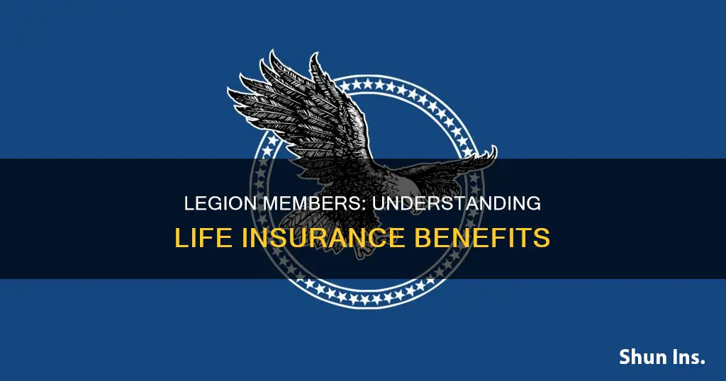 do american legion members get life insurance