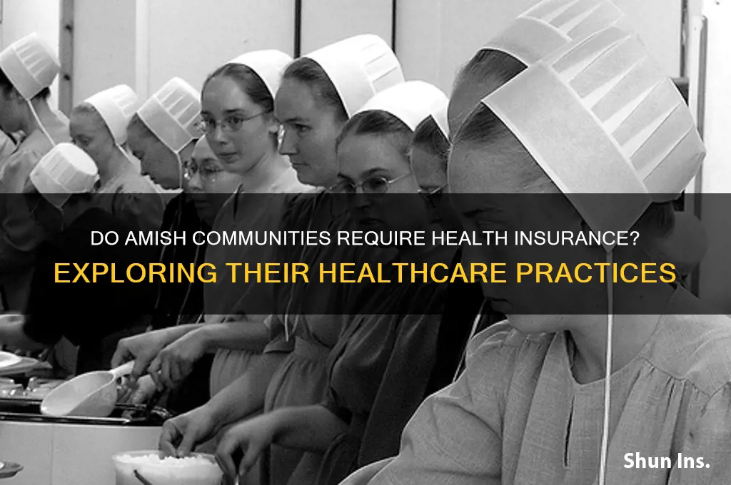 do amish have to have health insurance