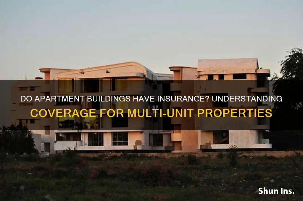 do apartment buildings have insurance