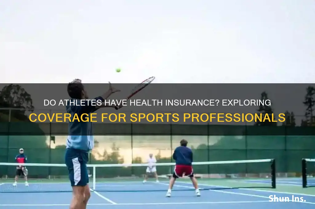 do athletes have health insurance