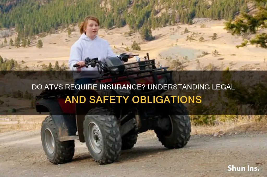 do atvs have to be insured