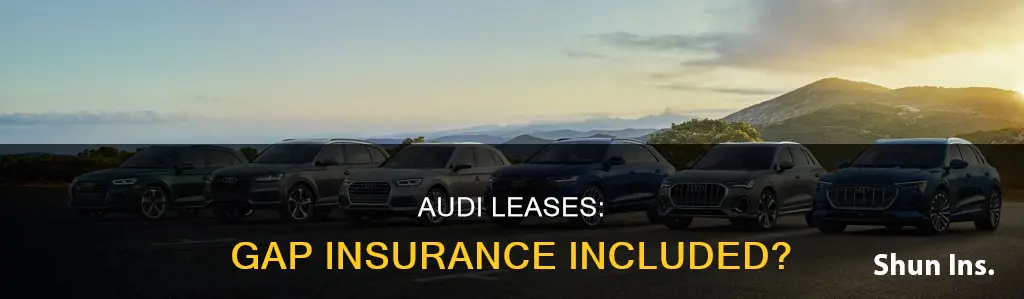 do audi leases include gap insurance