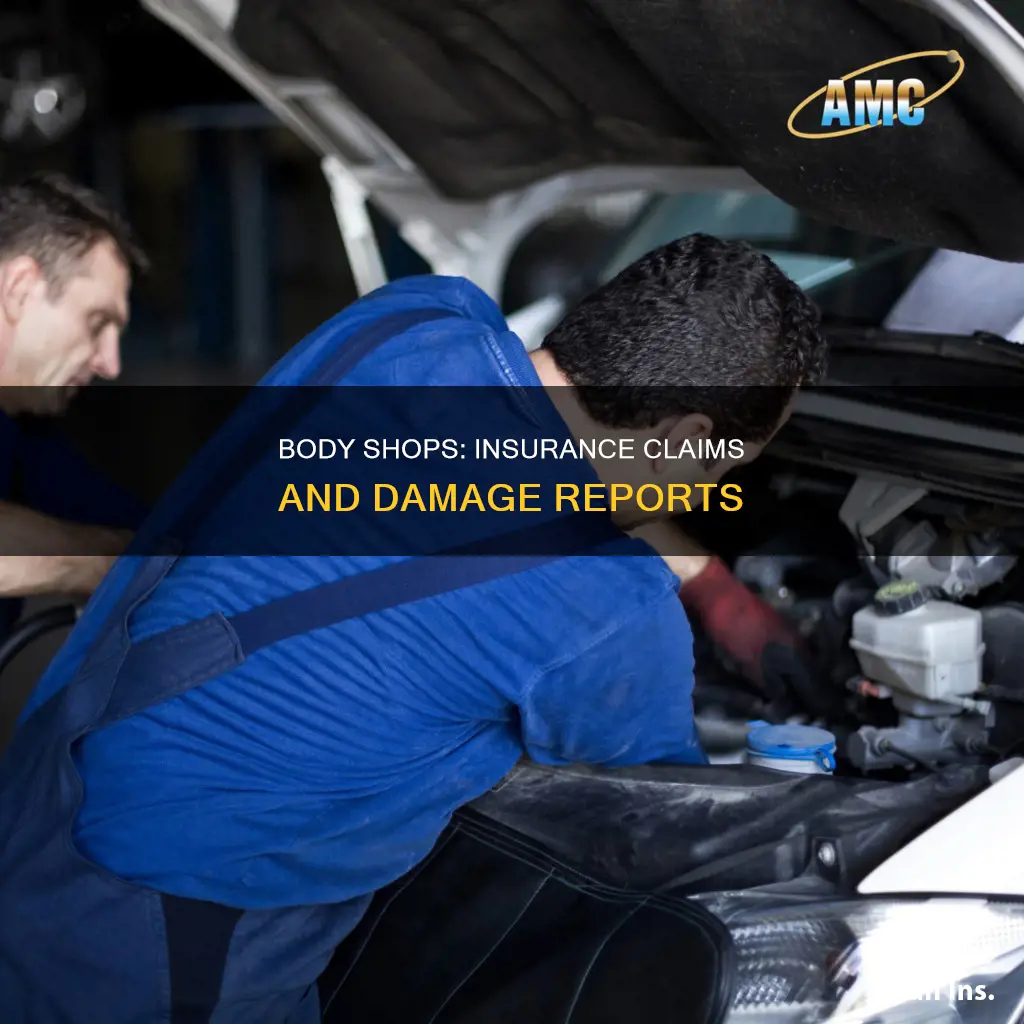 do auto body shops report damage to insurance