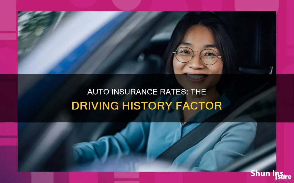 do auto insurance companies check driving history