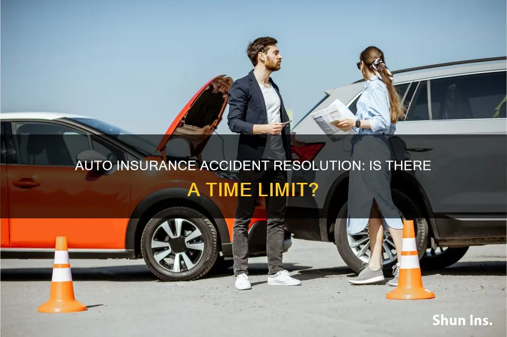 do auto insurance companies have time limit to resolve accidents