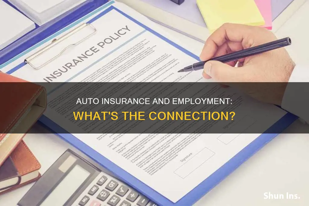 do auto insurance companies have to know your job