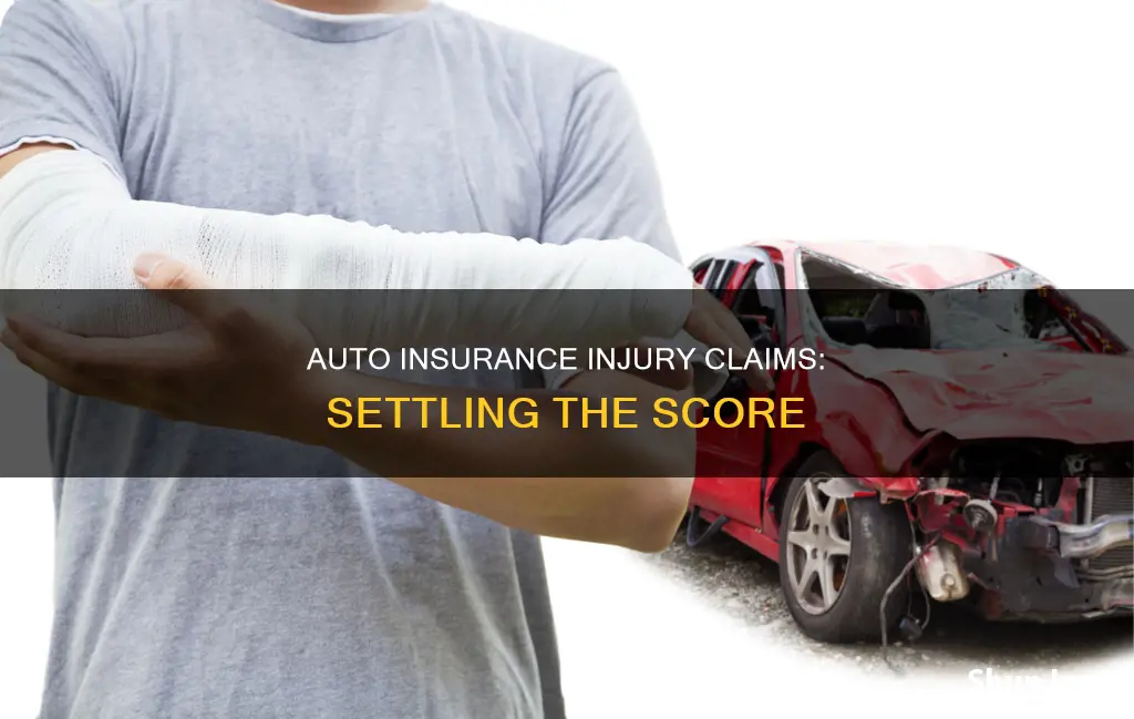 do auto insurance companies settle for injury claims