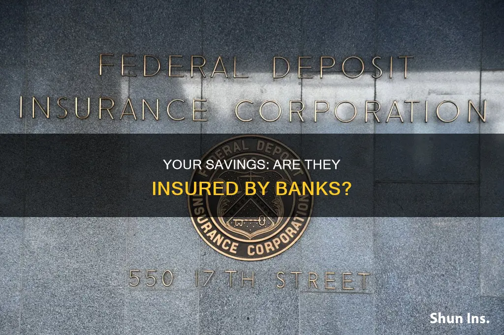 do banks insure savings up to 100000.00