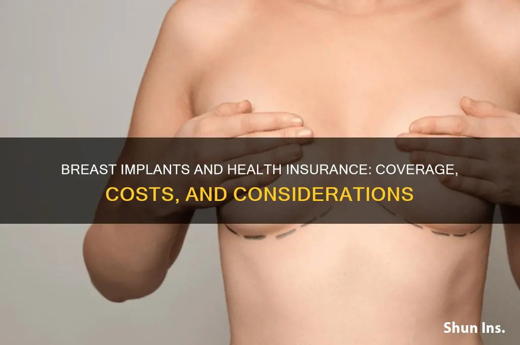 do breast implants affect health insurance