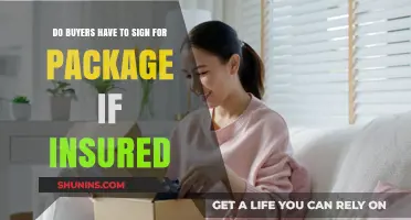 Insured Packages: Are Buyer Signatures Mandatory for Delivery?