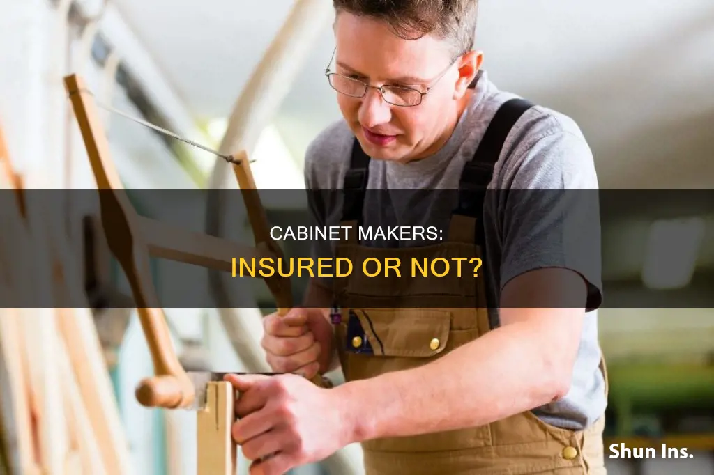 do cabinet makers carry insurance