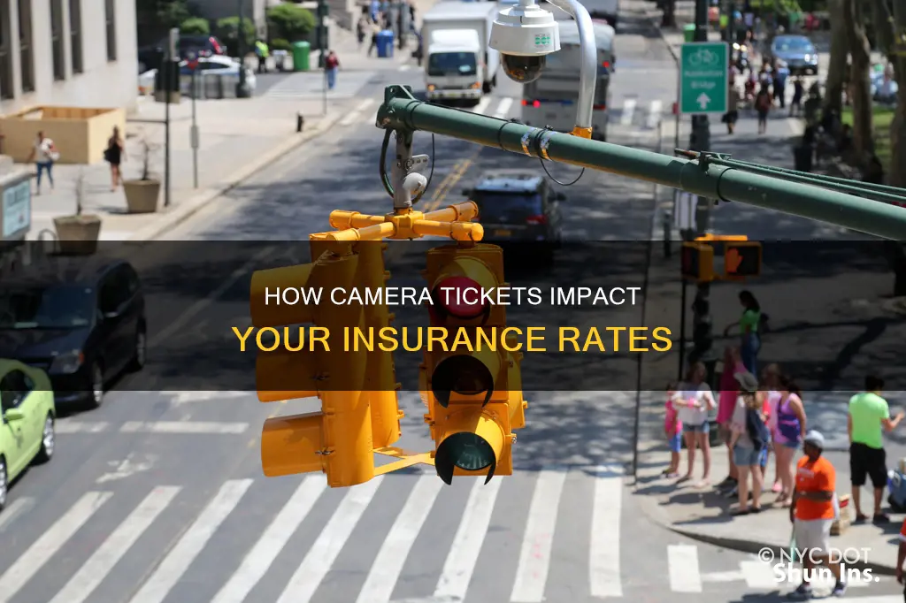 do camera tickets affect insurance rates
