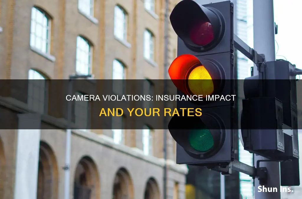 do camera violation affect insurance