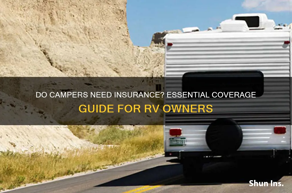 do campers have to be insured