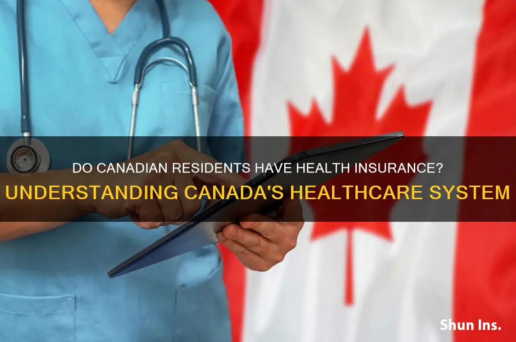 do canadian residents have a health insurance