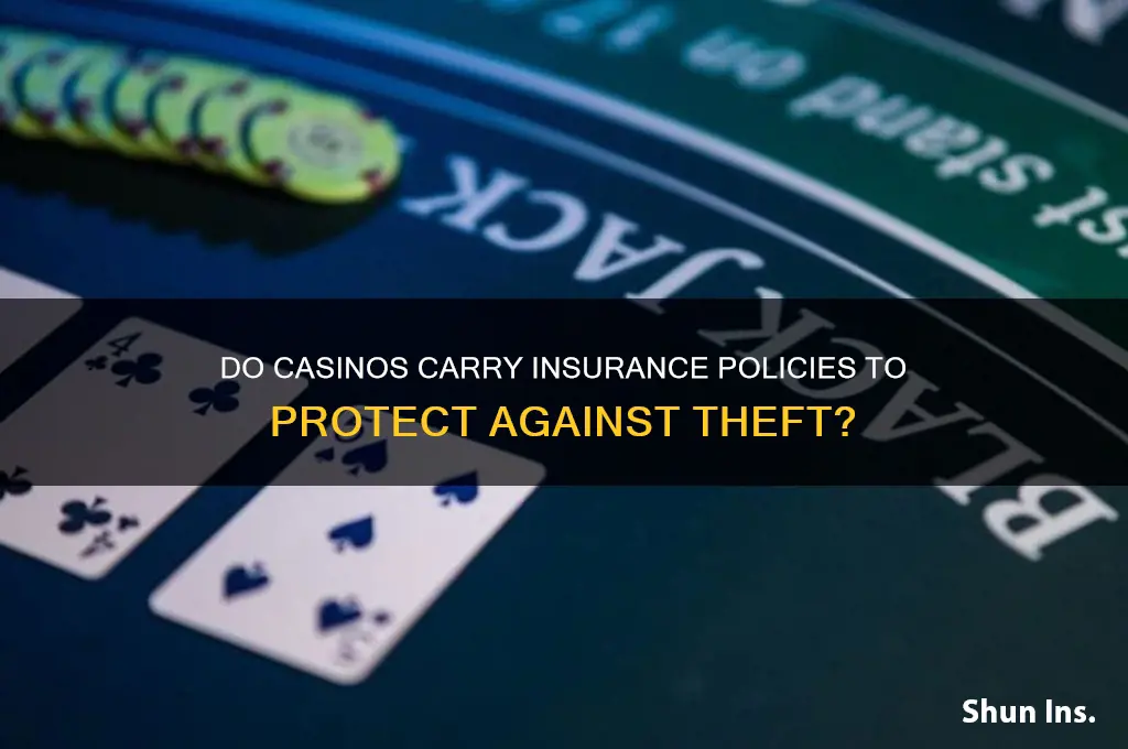 do casinos have insurance against theft