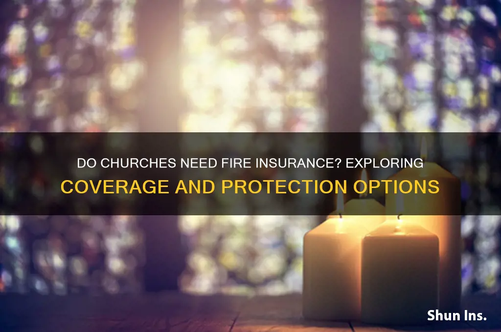 do churches have fire insurance