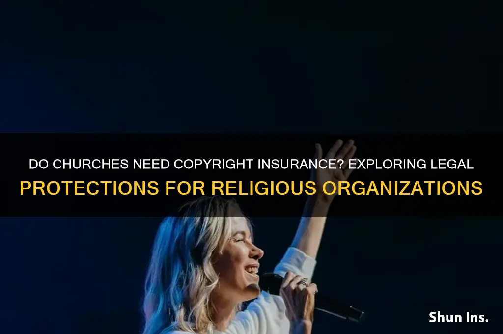 do churches have to have copy right insurance