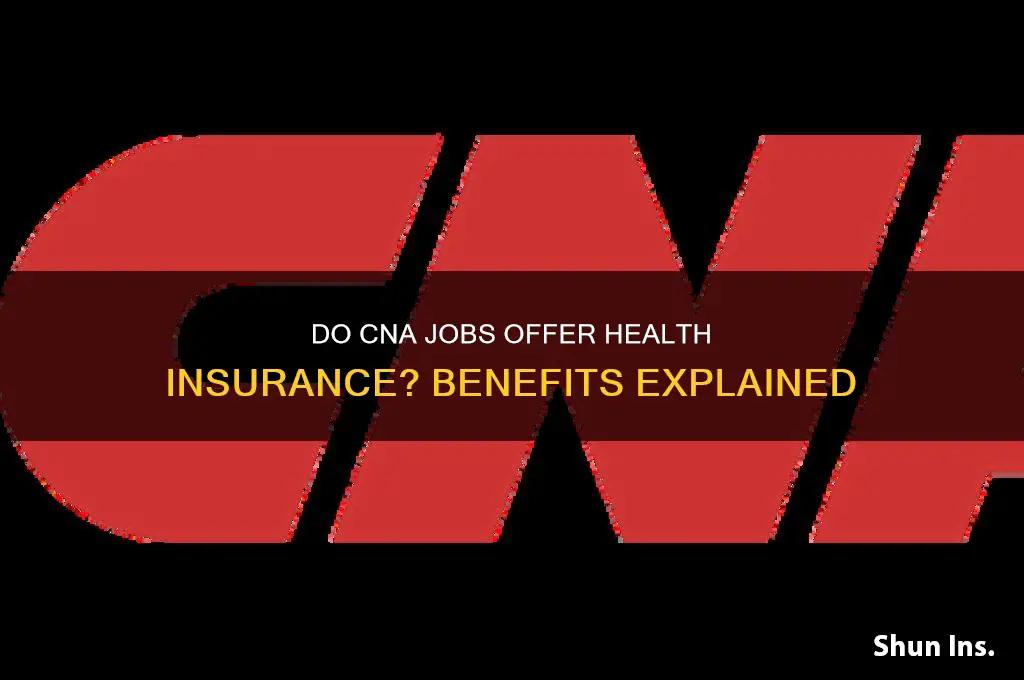 do cna jobs have health insurance