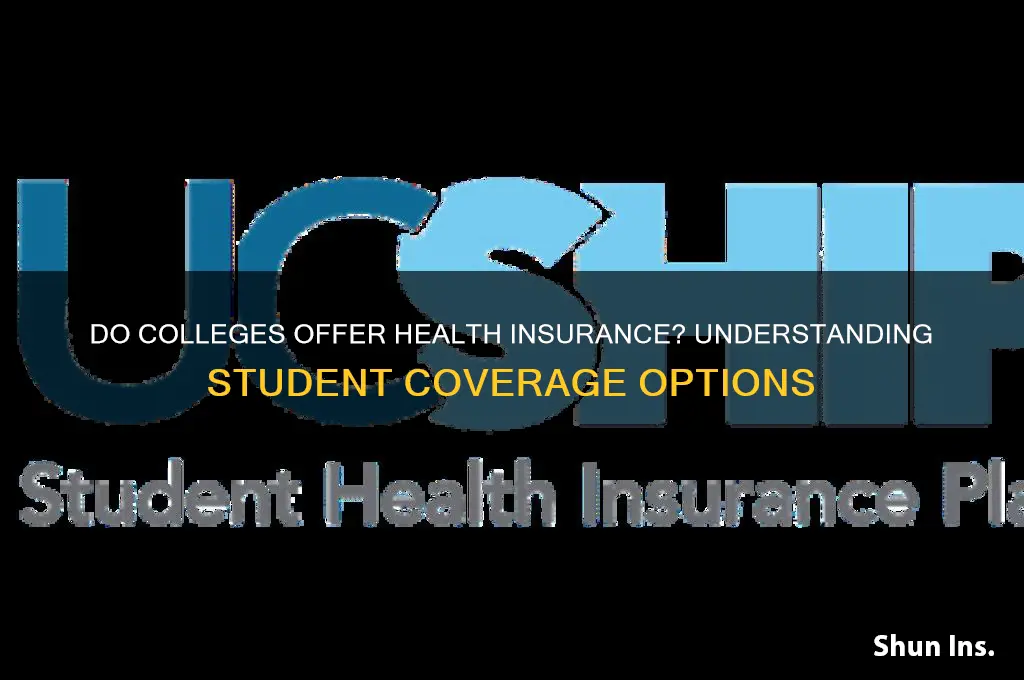 do colleges give health insurance