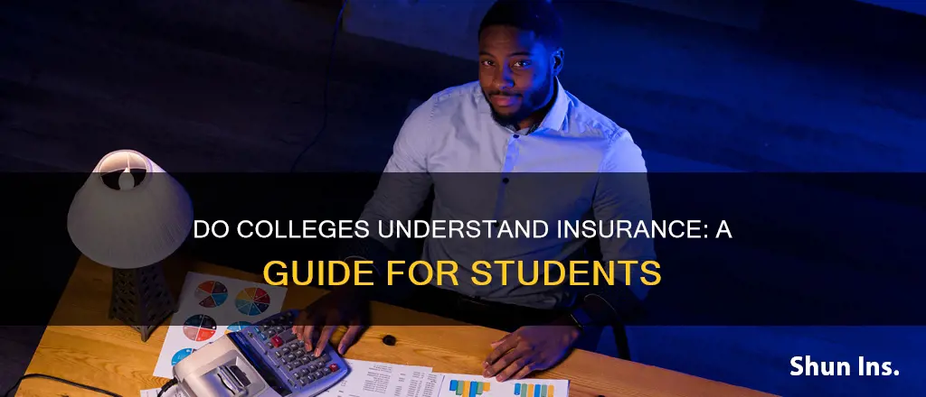 do colleges know insurance