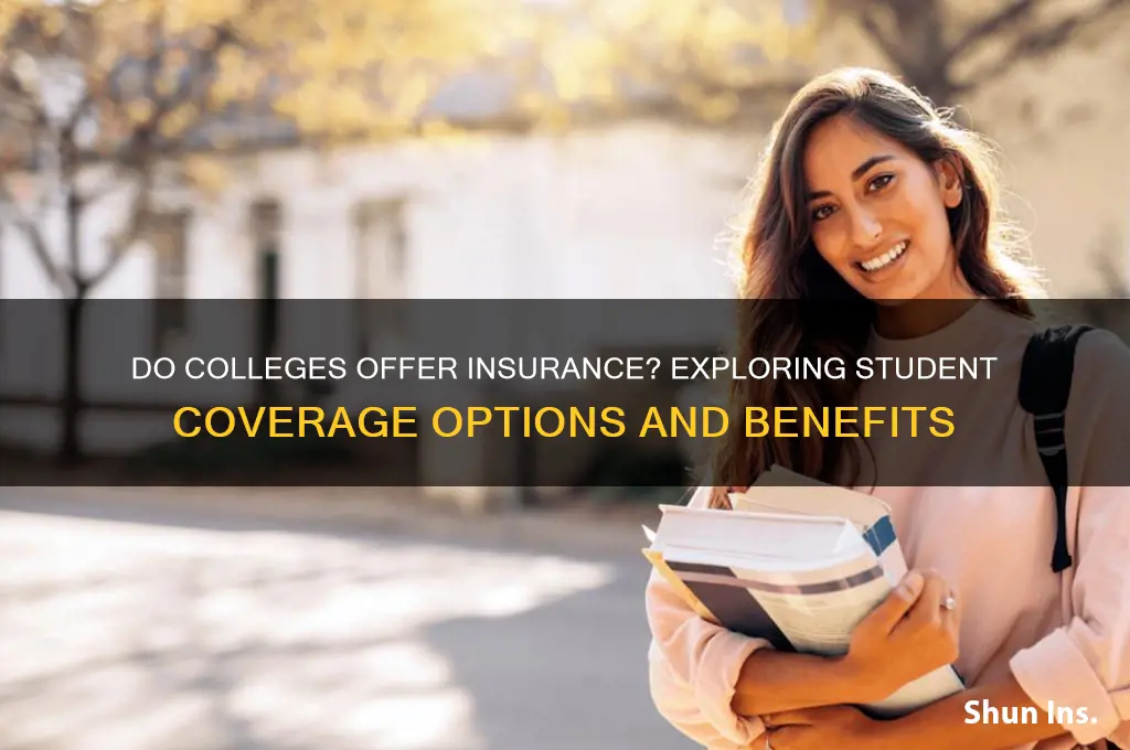 do colleges ooffer insurance
