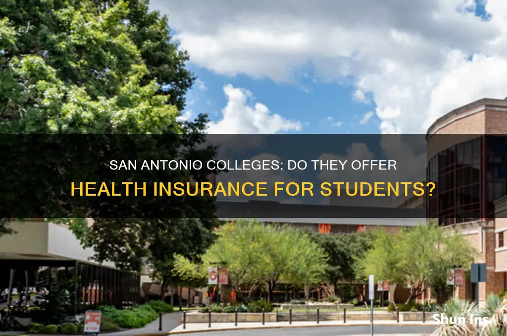 do colleges provide health insurance in san antonio