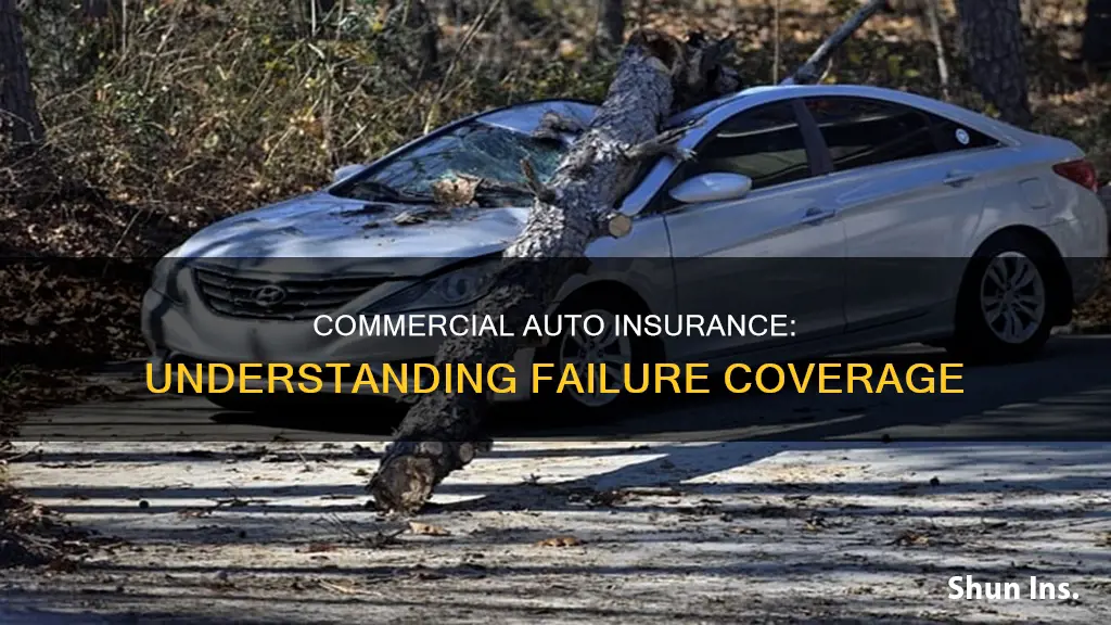 do commercial auto insurance policies cover failure