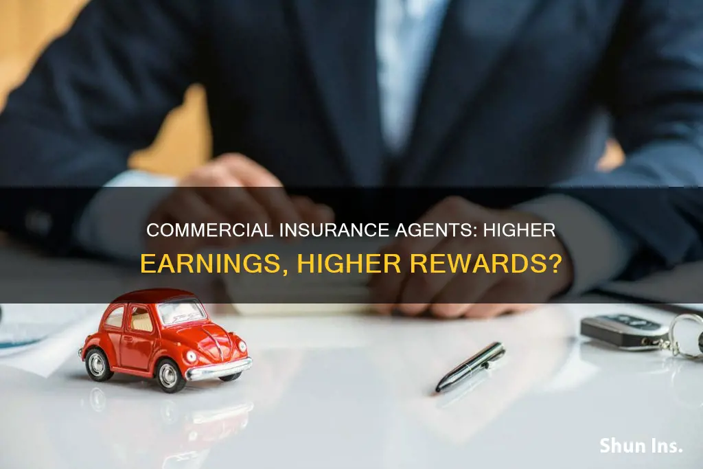do commercial insurance agent make more than personal lines agent