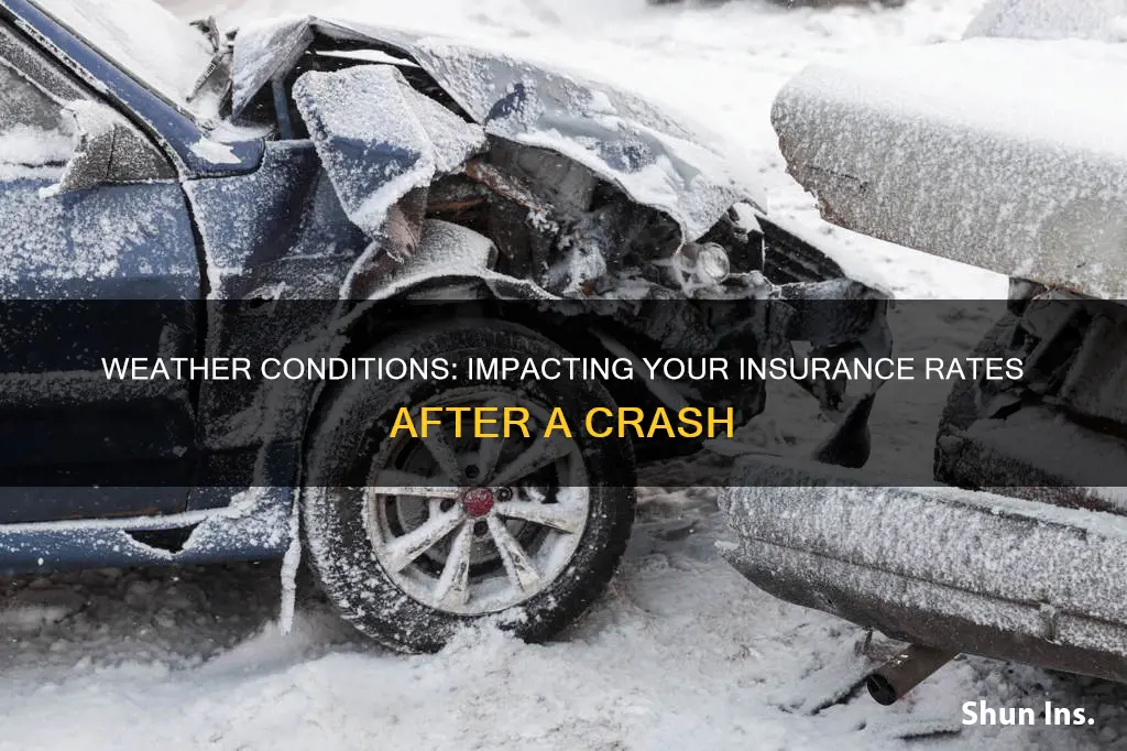 do conditions outside affect your insurance rates if you crash
