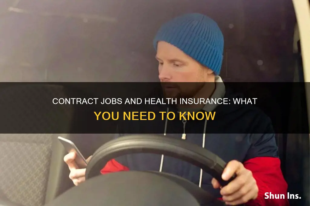 do contract jobs give you health insurance