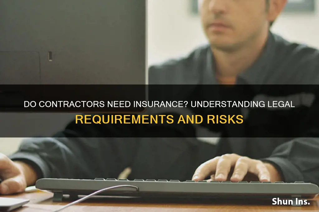 do contractor have to have insurance