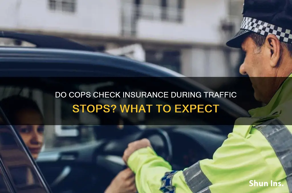 do cops ask for insurance when they pull you over