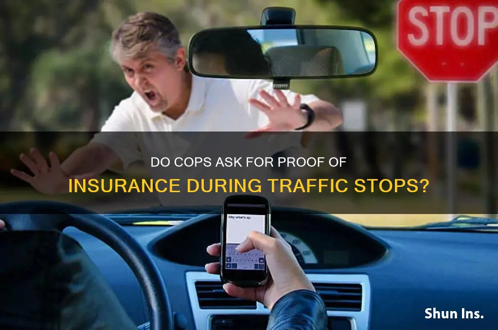 do cops ask for proof of insurance