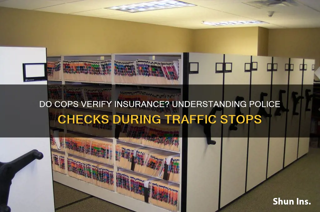 do cops verify insurance