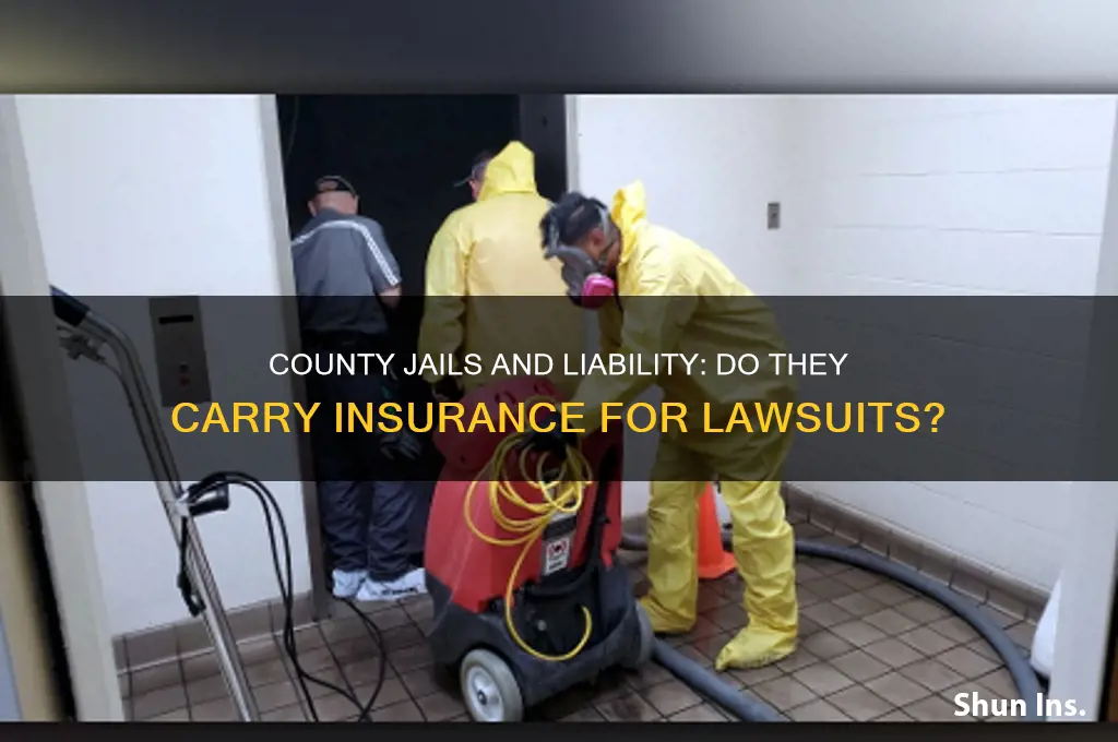 do county jails have insurance for lawsuits