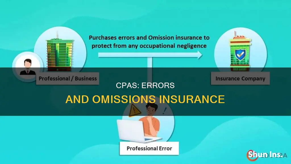 do cpas carry errors and omissions insurance