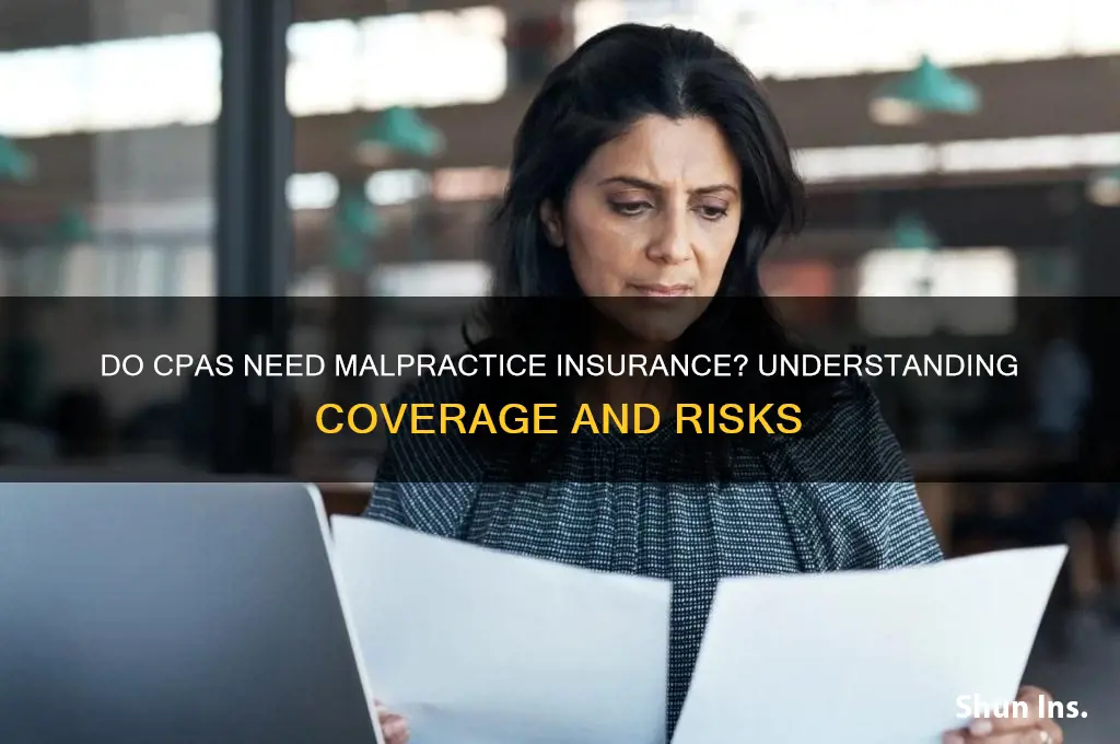 do cpas have malpractice insurance