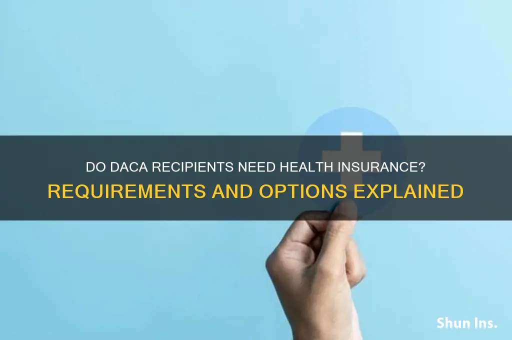 do daca recipients have to have insurance
