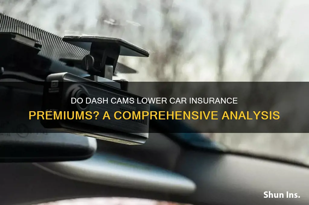 do dash cameras reduce insurance