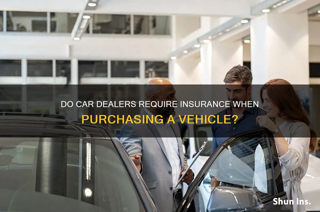 do dealers usually ask for insurance