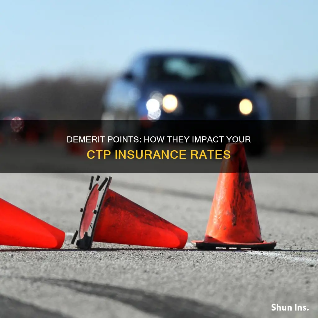 do demerit points affect ctp insurance